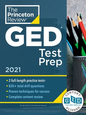 cover image of Princeton Review GED Test Prep, 2021